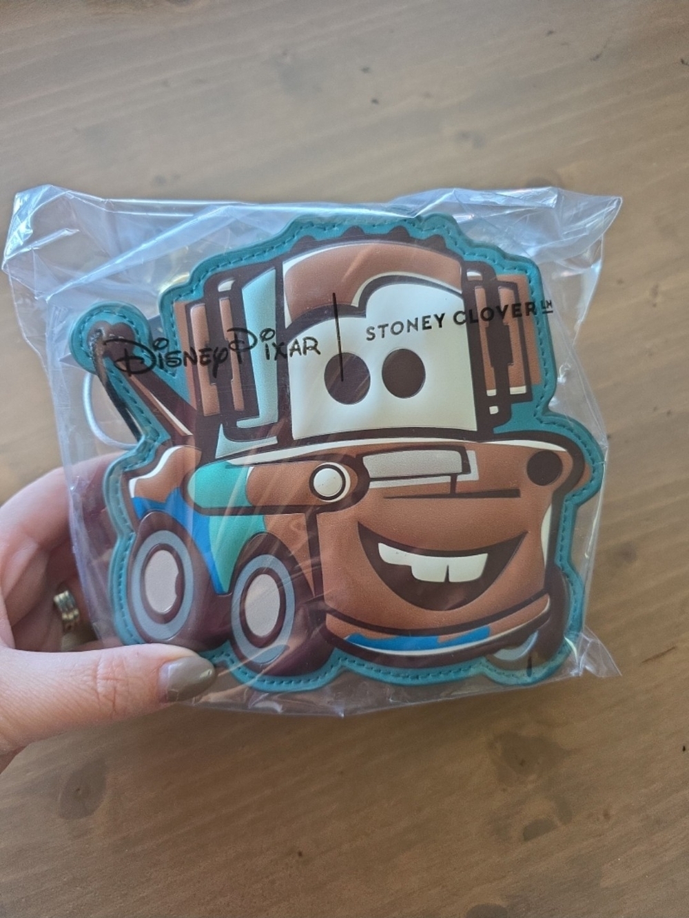 NWT Cars PIXAR Tow Mater Pouch New In Bag